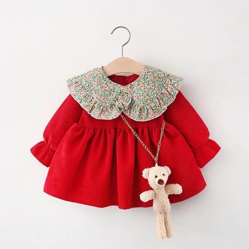 Top Leader Baby Girls Dress Princess Dresses for Kids Cartoon Baby Dress Infant Toddler Clothing Newborn Baby Girls Clothes