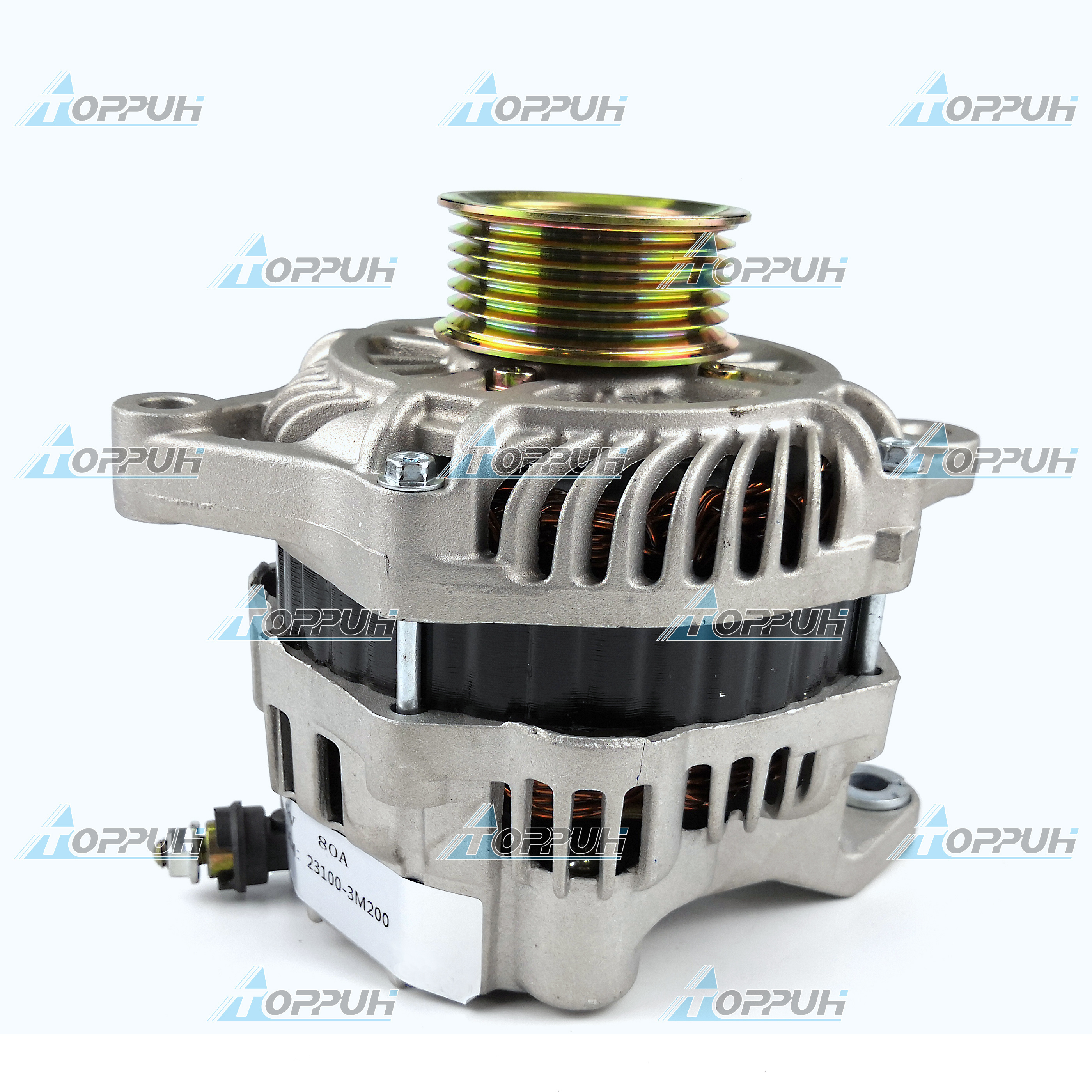 12V 80A Alternator Replacement for Nissan Sentra L4 (97-99), 200Sx L4 (97-98), LR180-768, A002TB3191, A003TB0091, A0002655221