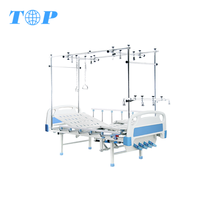 TOP-M1027Hot Product Four Manual Crank Orthopedics Traction Nursing Patient Bed Manufacturers