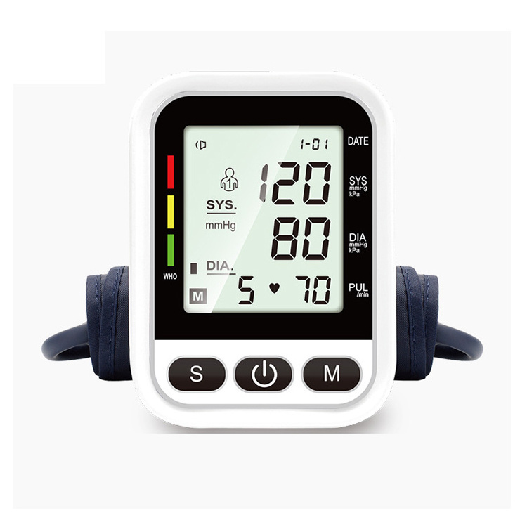 Factory Blood pressure monitor arm cuff connector with standard bp machine and arm blood monitor pressure