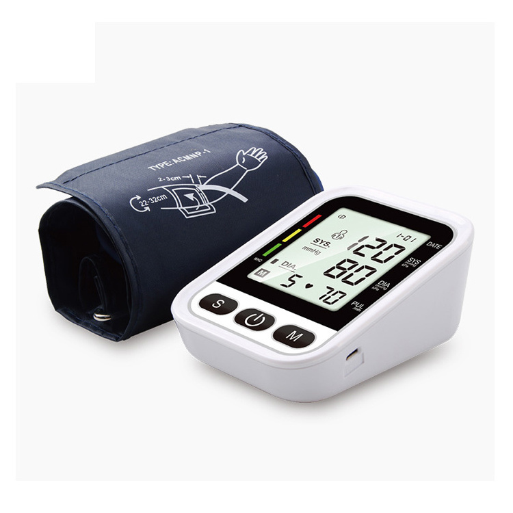 Factory Blood pressure monitor arm cuff connector with standard bp machine and arm blood monitor pressure