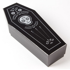 Top quality decorative cardboard coffin gift box wholesale