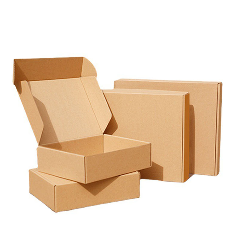 Custom Printing Logo Pink Shipping Cardboard Paper Box Foldable Corrugated Carton Mail Packaging Mailer Box with logo packaging