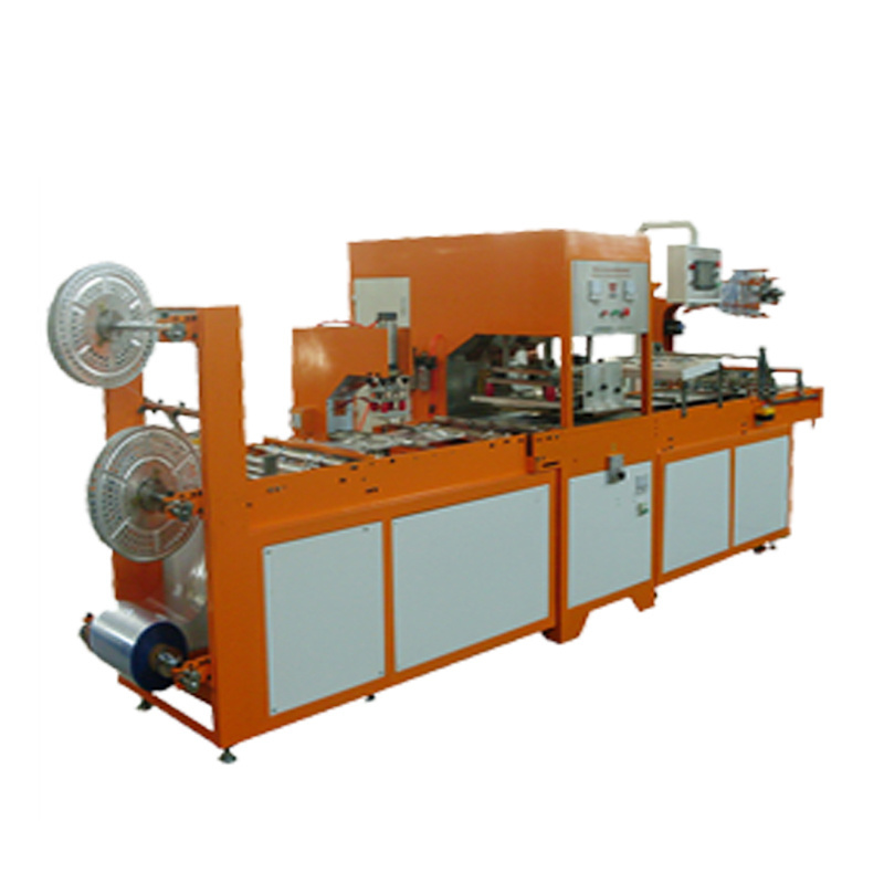 PLC type of plastic card sleeve making machine