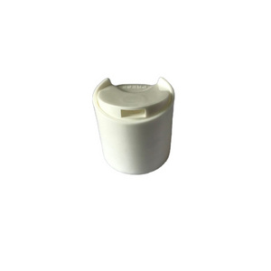 No leak short lead time plastic PP white disc cap 24/410, 28/410 for disposable hand sanitizer