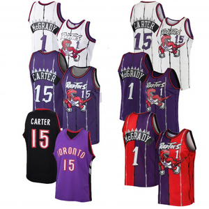 Men's Toronto City Raptor 15 Jersey 1 Tracy McGrady Jersey 43 Siakam 2 leonard Jersey Basketball