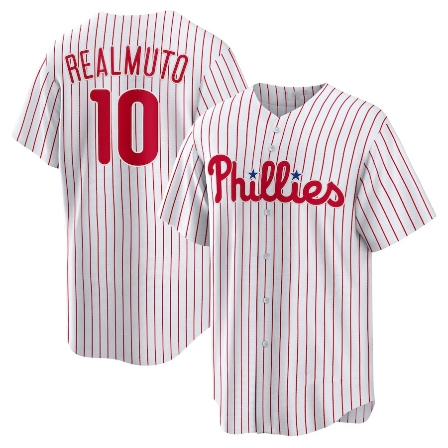 Philadelphia Phillie Baseball Jersey Wholesale Men's Embroidery Softball Wear 10 JT Realmuto 5 Bryson Stott