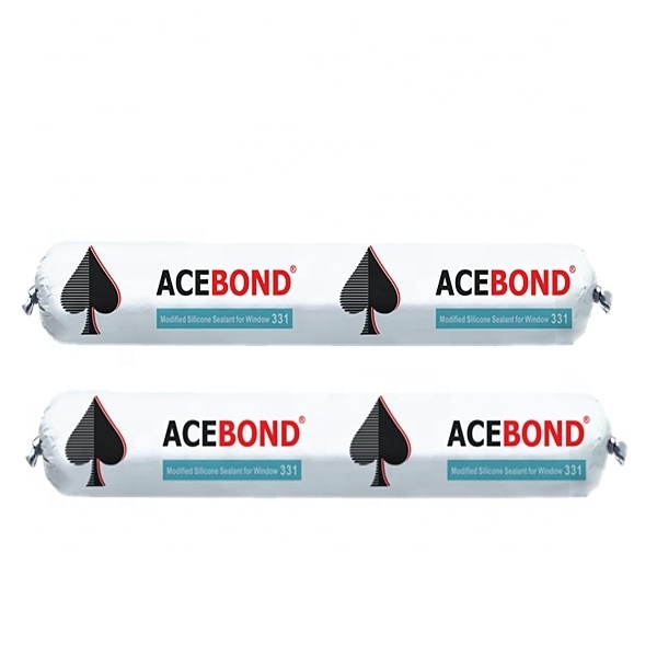 ACEBOND 331 Series Modified for Window Frame Insulation Board Sealant Silicone Glue for Fabric Acid Resistant Silicone 10 Pcs