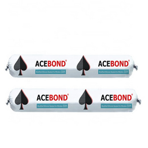 ACEBOND 331 Series Modified for Window Frame Insulation Board Sealant Silicone Glue for Fabric Acid Resistant Silicone 10 Pcs