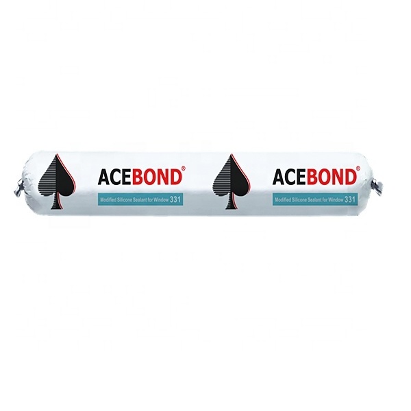 ACEBOND 331 Series Modified for Window Frame Insulation Board Sealant Silicone Glue for Fabric Acid Resistant Silicone 10 Pcs