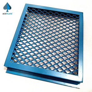 Aceplategalvanized Steelrior Wall Decoration Panel Wire Mesh Material Aluminum Perforated Mesh Galvanized Steel Wire Plain Weave