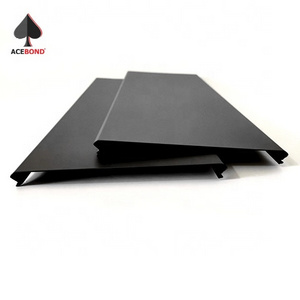 ACEBOND Metal Ceiling Louvers Suspended celling Aluminium s-shape linear ceiling