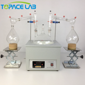 Topacelab System 2L 5L10L 20L Vacuum Short Path Distillation Kit with Newest Distillation Column Used Reliable Pump Component