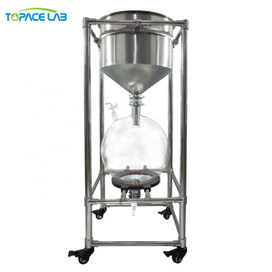 Laboratory Vacuum Nutsch Filter Machine with Buchner Funnel 10L 20L 30L 50L Capacity Includes Filter Paper