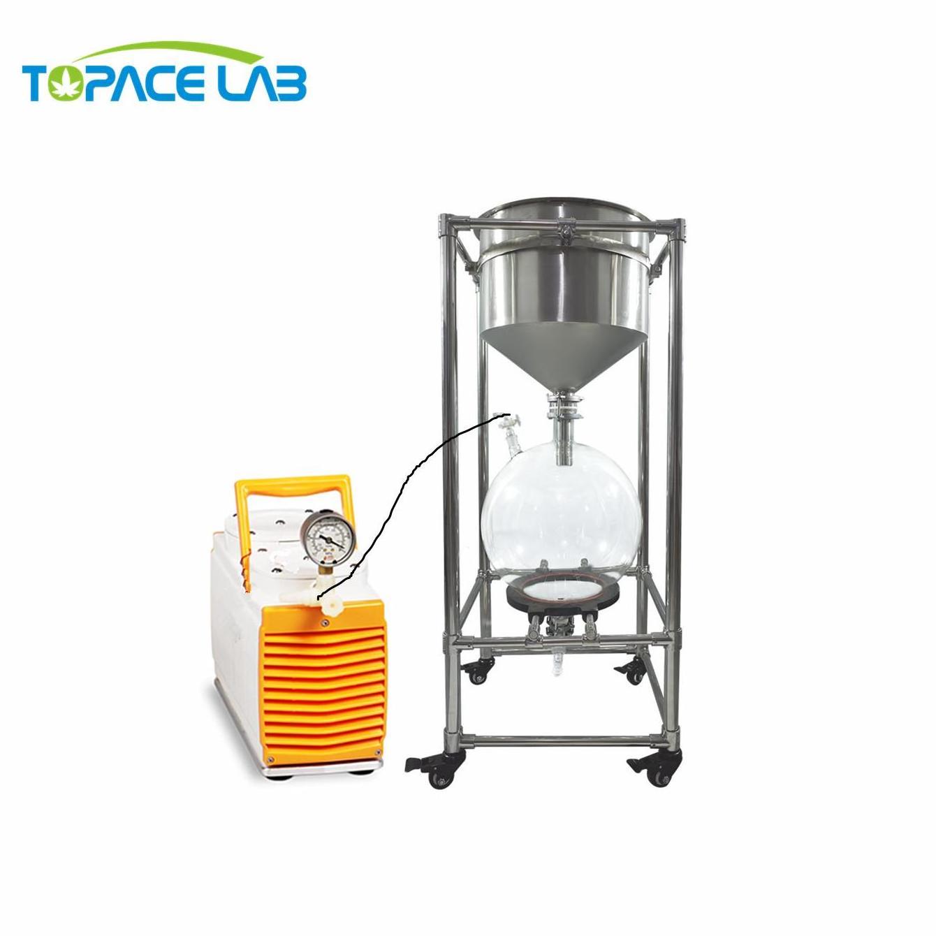 Topacelab Stainless Steel Vacuum Filter Funnel 10L to 50L Dewaxing Machine New and Widely Used by Farms with Reliable Pump