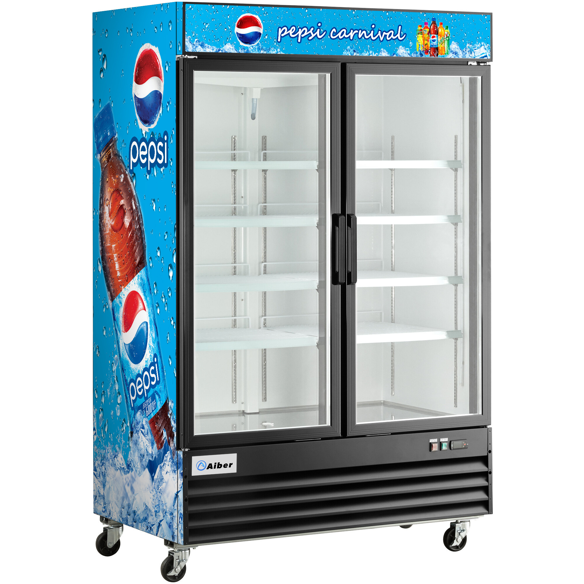 Hot Selling pepsi refrigerator bar chiller beer cooler fridge display fridge vertical freezer