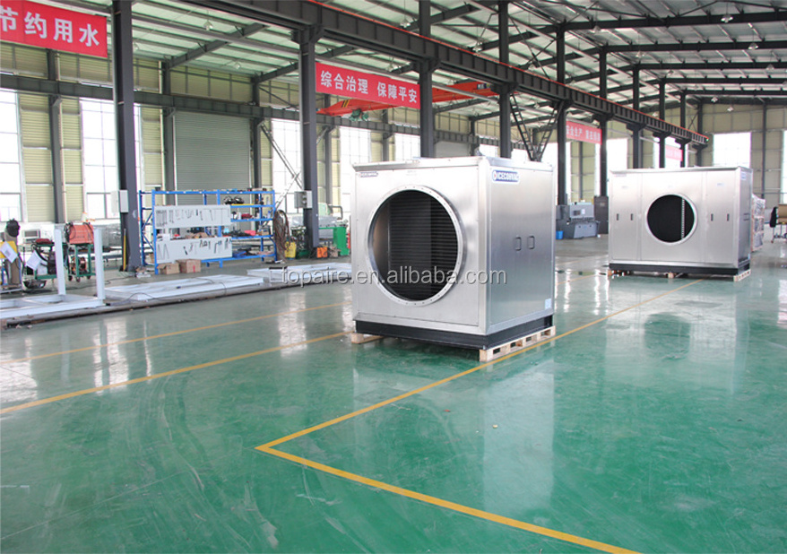 Marine air handling units with stainless steel cover and copper tube copper fins water coils