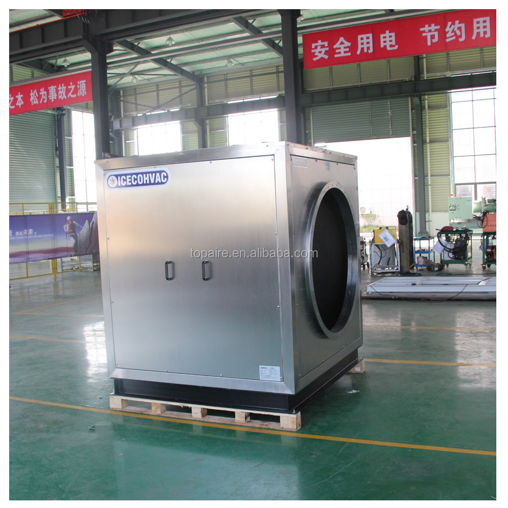 Marine air handling units with stainless steel cover and copper tube copper fins water coils