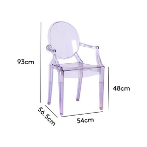 2024  Best Stackable Hotel Chair Wholesale Wedding party chairs event for Outdoor Photo Studio Leisure Chair