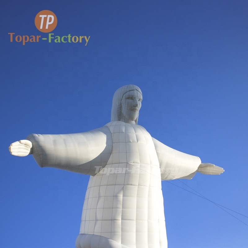 Topar-Factory Outdoor Model Decoration Statue Christ Piece Inflatable Jesus For Sale