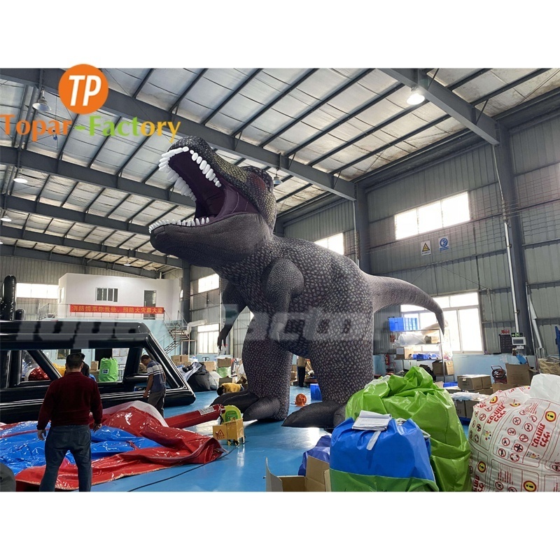 Topar-Factory Factory Giant Inflatable Suppliers Party T Rex Display Giant Model Life Size Inflatable Dinosaur For Sale