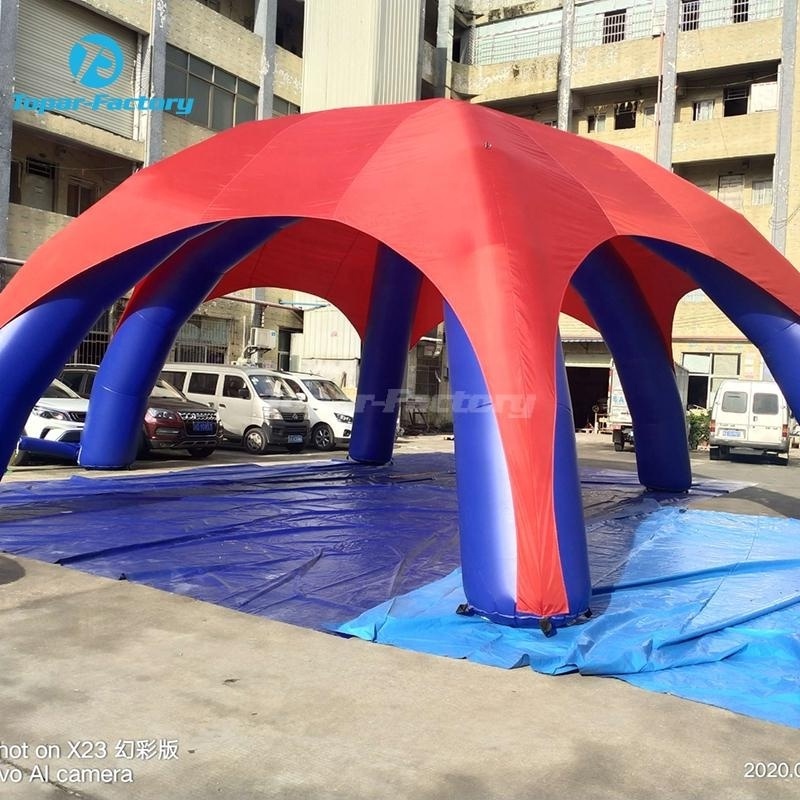 customized outdoor 6 legs Inflatable Canopy Tent dome Gazebo commercial exhibition carpa inflable inflatable spider tent