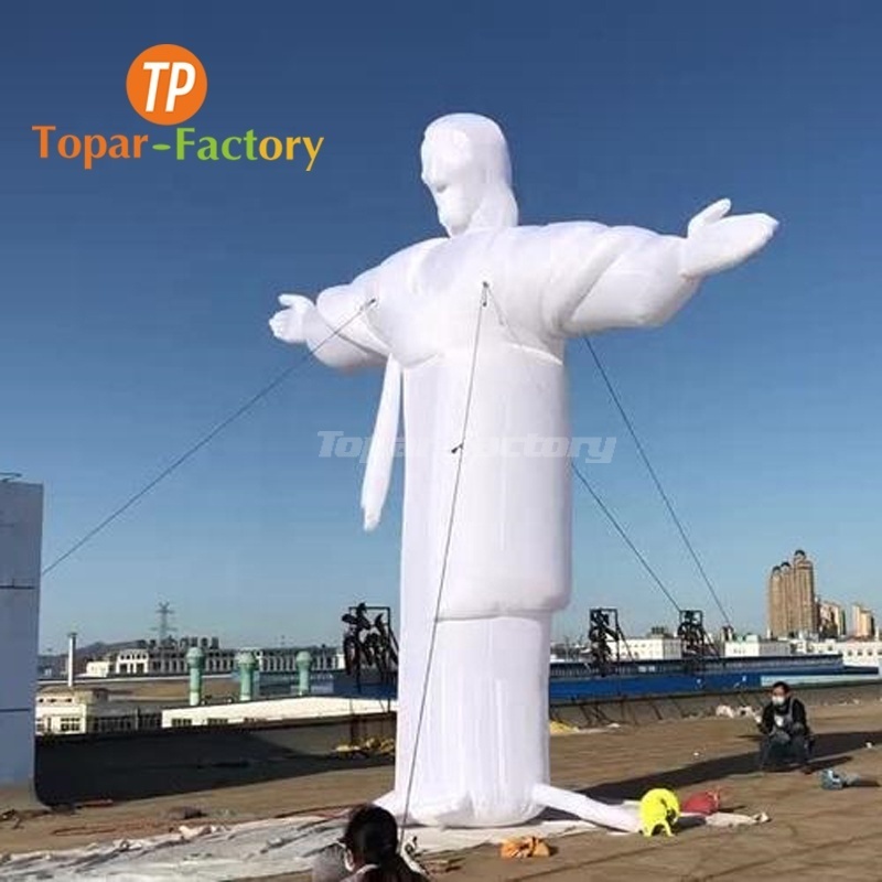 Topar-Factory Outdoor Model Decoration Statue Christ Piece Inflatable Jesus For Sale