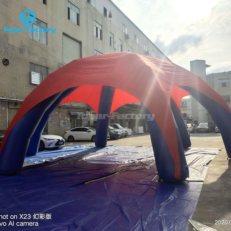 customized outdoor 6 legs Inflatable Canopy Tent dome Gazebo commercial exhibition carpa inflable inflatable spider tent