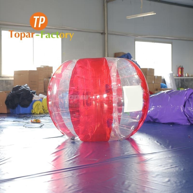 Topar-Factory Manufactory Pvc Body Bumper Giant Inflatable Bubble Ball For Kids