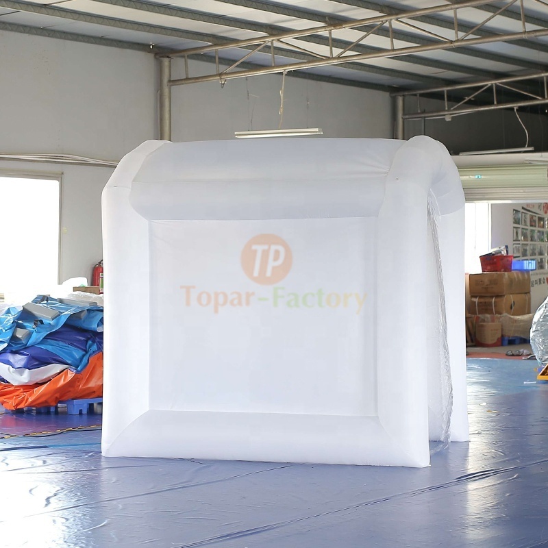 Giant Inflatable football tunnel simple disinfection channel customizable advertising image LOGO