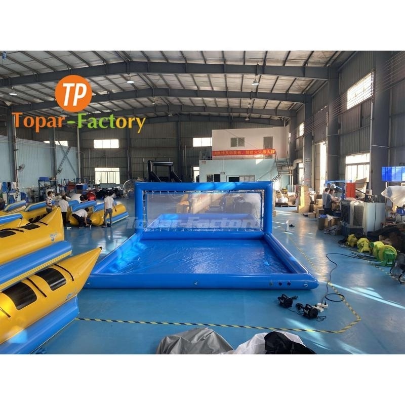 Portable Wholesale 1 Piece Inflatable Blow Up Custom Commercial Inflatable Volleyball Court Rental For Sale