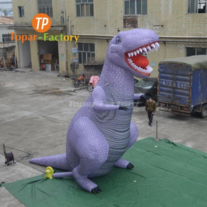 Topar-Factory Giant inflatable Carnival Animal Inflatable Dinosaur Large Dinosaur Sculptures T-Rex Advancing Model For Sale