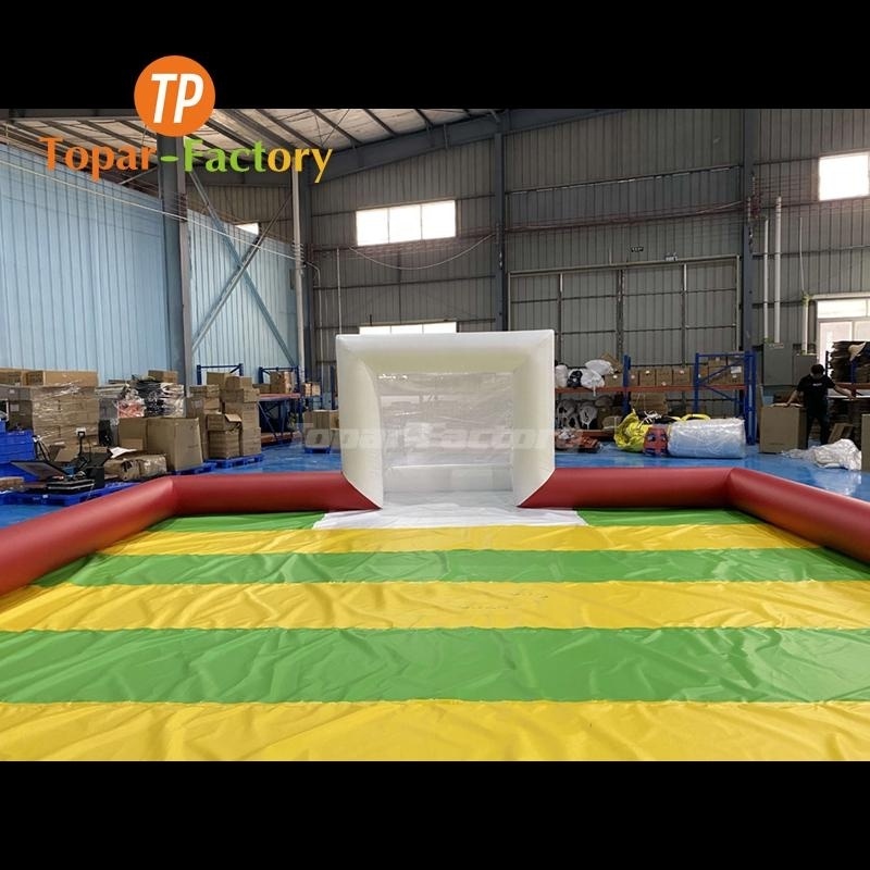 Amusement Outdoor Inflatable Sports Air Playground Gonfiabile Football Soccer Air Field Inflatable