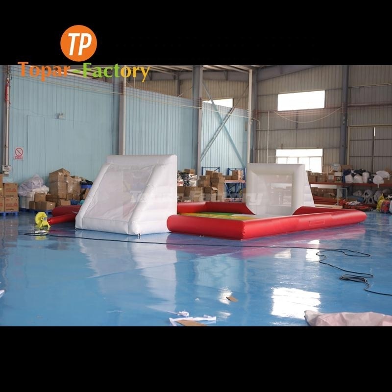 Amusement Outdoor Inflatable Sports Air Playground Gonfiabile Football Soccer Air Field Inflatable