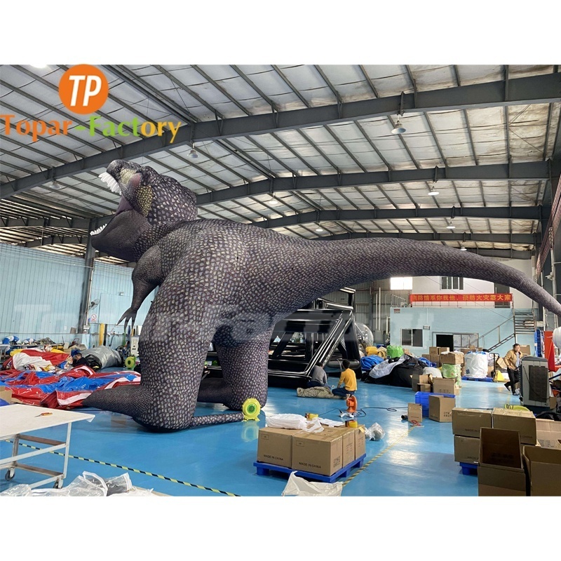 Topar-Factory Factory Giant Inflatable Suppliers Party T Rex Display Giant Model Life Size Inflatable Dinosaur For Sale