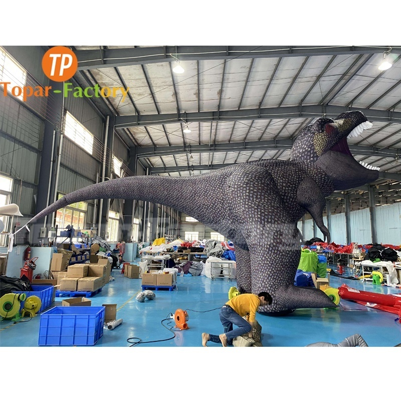 Topar-Factory Factory Giant Inflatable Suppliers Party T Rex Display Giant Model Life Size Inflatable Dinosaur For Sale