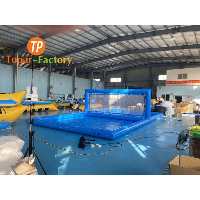 Portable Wholesale 1 Piece Inflatable Blow Up Custom Commercial Inflatable Volleyball Court Rental For Sale