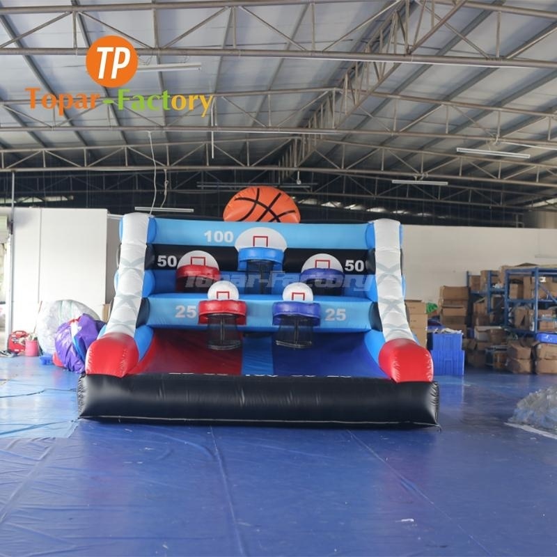 interaction Inflatable Basketball Connect 4 Game In A Row,Basketball Shooting Sport Games For Sale