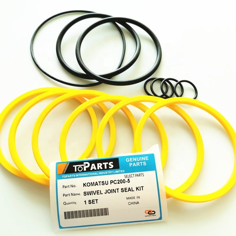 703-09-95320 slipper seal dichtring center joint seal kit for PC200-6 komatsu excavator swivel joint 7030995320