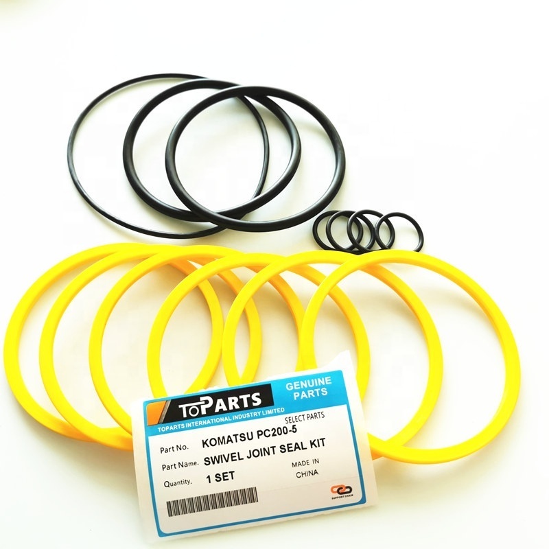 703-09-95320 slipper seal dichtring center joint seal kit for PC200-6 komatsu excavator swivel joint 7030995320