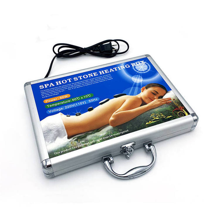 Portable Hot Stone Massage Set Direct Heat Of Stones Dry Heater Hot Stone Heater Warmer Massage Kit