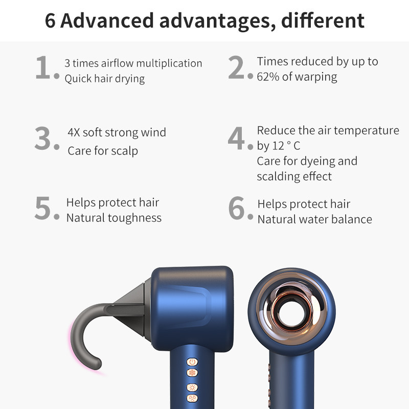 Constant Temperature Hair Care Handle Travel Hair Dryer High Speed Hair Dryer