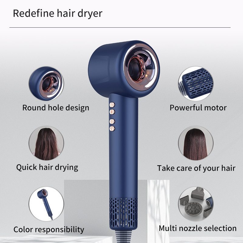 Constant Temperature Hair Care Handle Travel Hair Dryer High Speed Hair Dryer