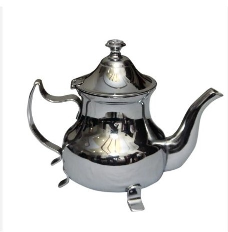 Middle East Arab thermos colorful in stock Metal shell Portable kettle arabic golden coffee pot