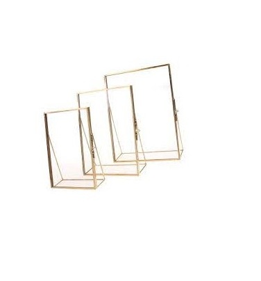 Factory Wholesale Gold Silver 4x6 5x7 Aluminum Metal Morden Glass Photo Picture Frame for Home Hotel Art Gallery