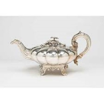 Luxury Morocco  Coffee and Tea Pot Set High Quality Metal with Diamond Pattern Teapot for Travel or Home Use