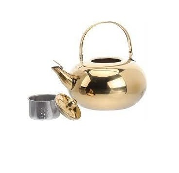 2023 Luxury Arabic Tea Set Milk Pot Dallah Stainless Steel Coffee Pot