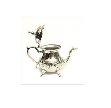 Luxury Morocco  Coffee and Tea Pot Set High Quality Metal with Diamond Pattern Teapot for Travel or Home Use