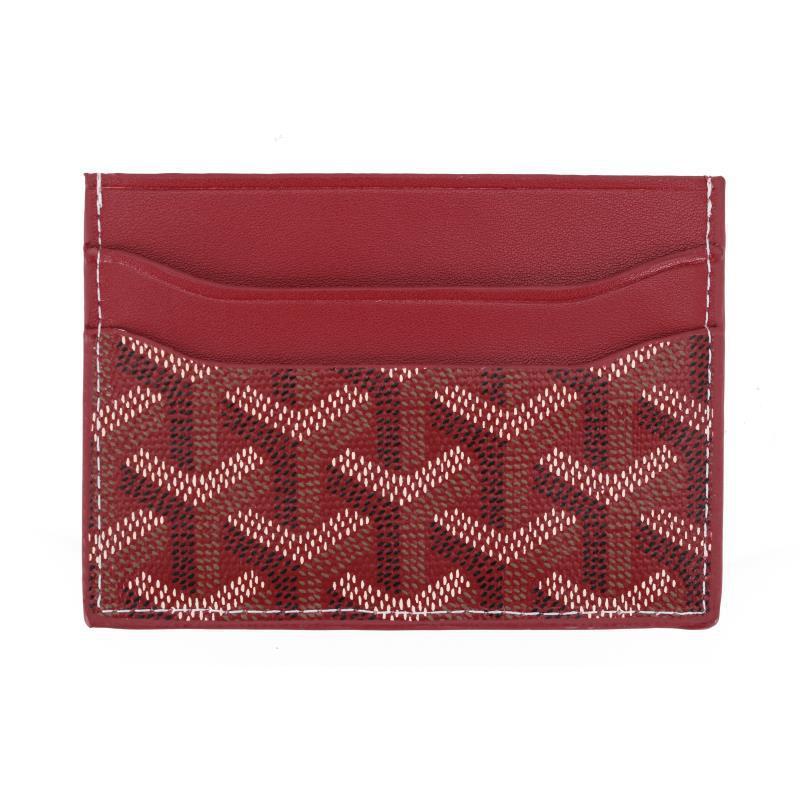 New two sides insert custom embossed logo pu leather credit name card ID business bus luxury card holder