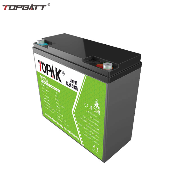 TOPAK 12V 20ah 50Ah 100Ah 200Ah Lifepo4 Battery 12 Volt Lithium ion Battery Pack